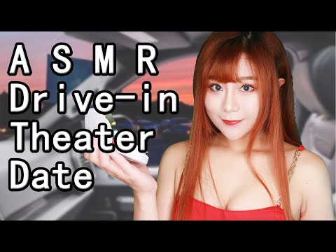 ASMR Girlfriend Role Play Drive In Movie Theater Date Close Up Personal Attention
