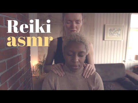 Reiki Session on my Partner | Energy healing (mostly unintentional ASMR, lgbt)