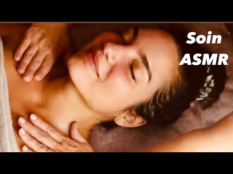 Soin Relaxant du visage complet sur Sandra Massage ASMR