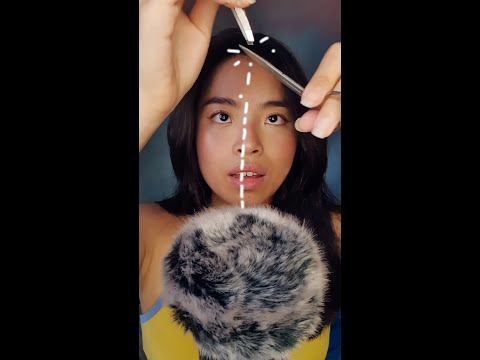 [ASMR] Plucking & Cutting ✧ Animated "Invisible" Triggers #Shorts