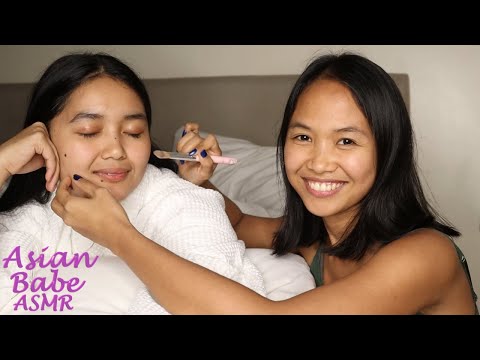 ASMR Soft Face Pampering with Lei!😴😘