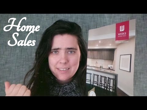 ASMR Home Sales Role Play (Weeks Homes)