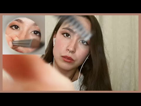 ASMR CLEANING YOUR LENS/ PERSONAL ATTENTION/ tunnel trigger /mouth sounds