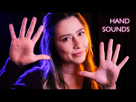 ASMR HAND SOUNDS, SNAPPING and FINGER FLUTTERING around the mic ✨ NO TALKING
