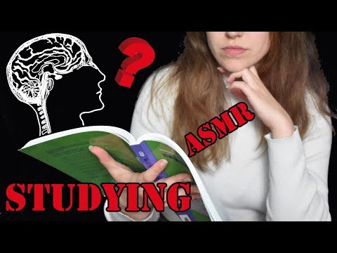 ASMR ♥ Studying for Medicinal School ♥ Ear to ear Whispering.