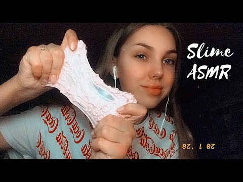 ASMR SLIMES🤤//АСМР слаймы