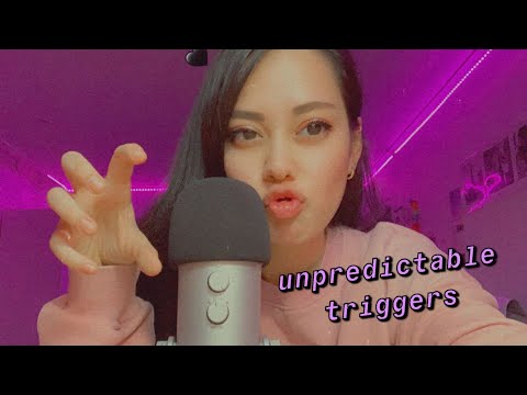 slow✨ to FAST🤯 triggers (unpredictable, fast & aggressive asmr)