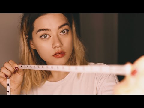 [ASMR] Carefully Measure Your Face and Body| Taking Notice| Personal Attention| Gentle Whisper