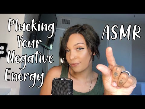 ASMR- Plucking and Eating Your Negative Energy