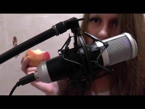 ASMR Eating Sounds | Mouth Sounds | Apple / Banana | Whisper
