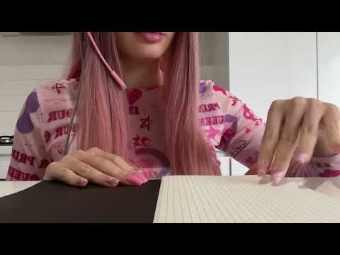 1 minute ASMR | gamer girl writes you a love note 💕