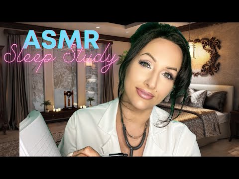 ASMR 😴 Sleep Study, Sleep Clinic with Doctor Serenity 💖TRIGGER TEST