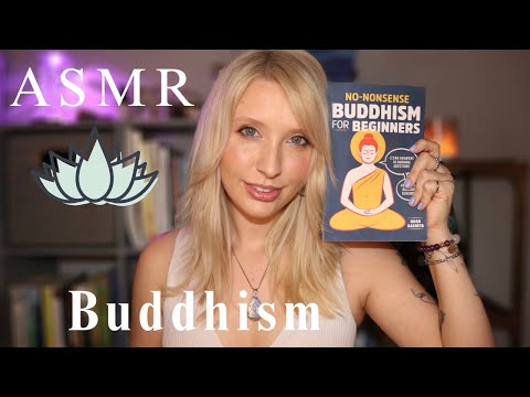 ASMR Reading about Buddhism | Major Schools of Buddhism