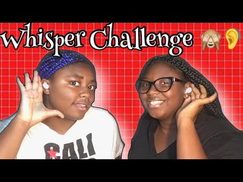 Whisper Challenge 🙈🦻 Ft. Cousin #whisperchallenge