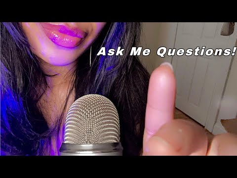 ASMR~ Comment Below Questions for Q&A ❤️