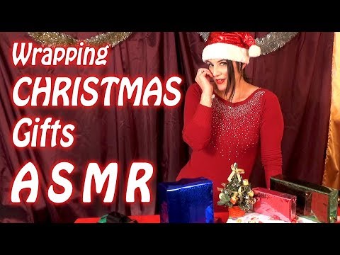 ASMR Wrapping Christmas Gifts