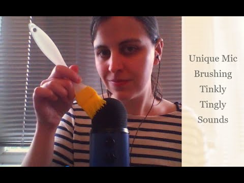 ASMR Unique Mic Brushing Sounds with Silicone Brush - LoFi - 1 Trigger Only, No Talking