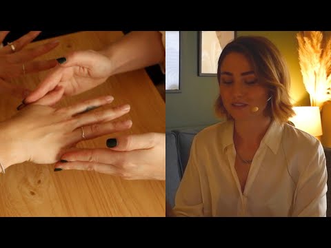 ASMR - Clinical Hand and Wrist Examination (real person, white noise)