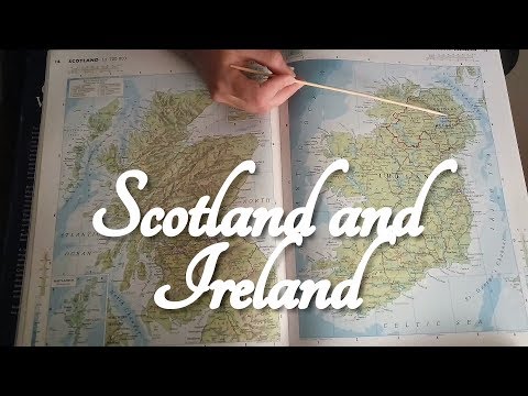 ASMR Scotland and Ireland Map (From the Atlas)