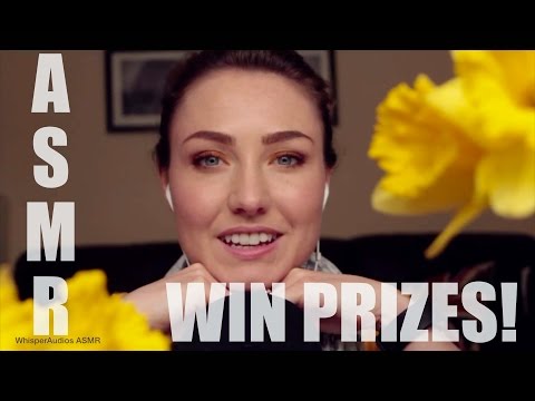 ASMR - SUBSCRIBER CONTEST! WIN PROPS! + April 2017 Monthly Favs