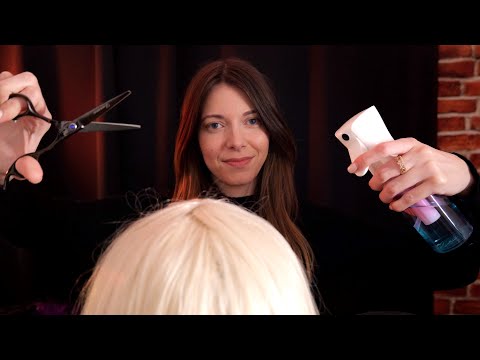 ASMR | examen capilar y corte de pelo relajante | Love ASMR en español