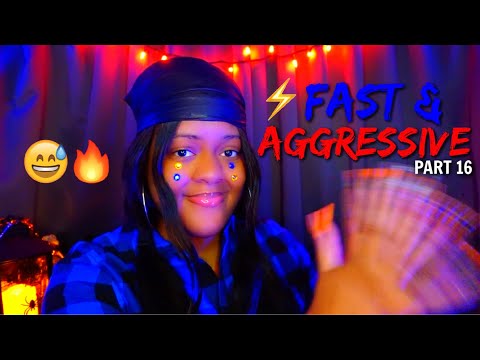 THE ULTIMATE FAST & AGGRESSIVE ASMR VIDEO FOR INTENSE TINGLES ⚡😅🔥 (VIEWERS CHOICE) (CRAZY TINGLES 😡)