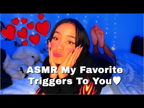 ASMR My Favorite Triggers to You♥