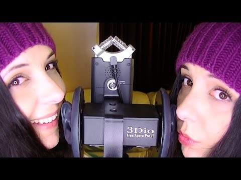 ASMR Let Me Give You SKisses!  Twin Binaural SK And Kiss Sounds To Trigger Tingles & Help You Relax