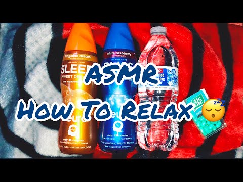 *ASMR* How To Relax 😴 (Whispering, Tapping, Drinking Sounds)
