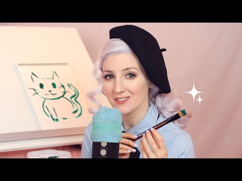 Positive Affirmations for Artists ASMR (comedy)(but not really) (all whispered!)