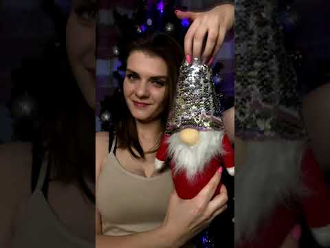 ASMR Girlfriend Trigger You Under the Christmas Tree #Shorts