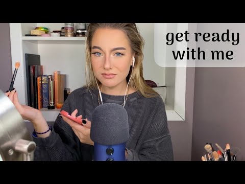 ASMR | grwm & talking about what's been going on
