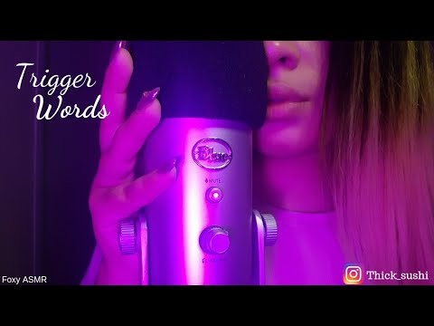 ASMR Triggers Words To Make You Zzz... | Breathing & Mouth Sounds