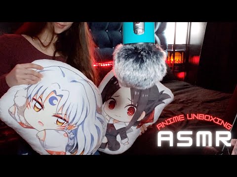 ASMR |Anime Amazon Unboxing, Intense Plastic Crinkles,Tracing,Fabric Sounds,Fast Tapping(No Talking)