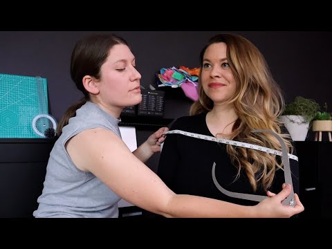 Measuring from Head-to-Toe for a Custom Gown | ASMR