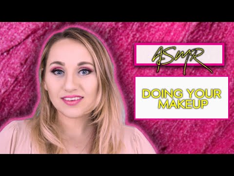 ASMR Doing Your Makeup (& Face Clean) || Personal Attention, Close Up