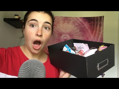 |ASMR Mystery Box Tapping| Glass Tapping Box Tapping Wrappers|