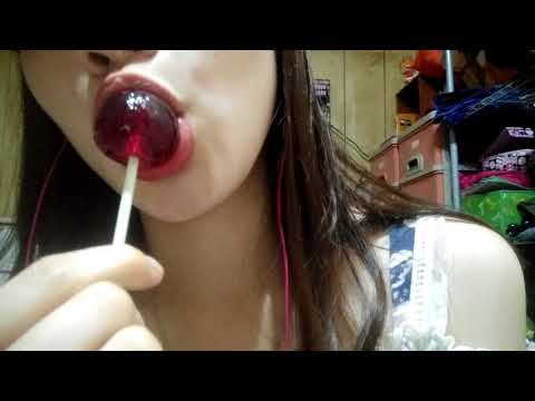 ASMR Eating Lollipop Sound😋