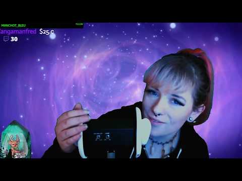 ASMR Tingles from Relaxing Tapping and Brushing. Fall asleep ~ Live Twitch Stream Jan. 5, 2019