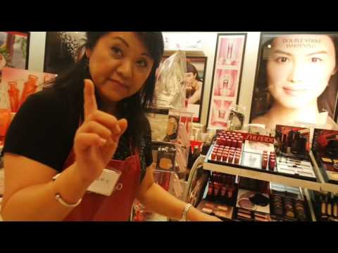 ASMR Facial Demonstration Vlog 35 Shiseido