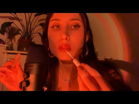 asmr | satisfying mouth sounds & inaudible whispering to help you sleep