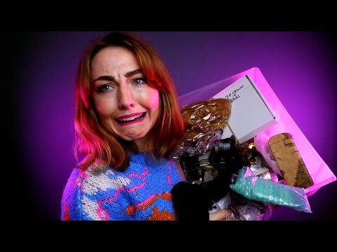 ASMR - Dressing you with stuff from my prop draw (its gets...weird)