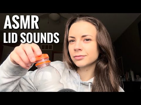 ASMR • Different Kinds of Lid Sounds