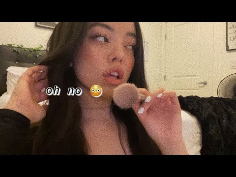 ASMR | Toxic friend touched up your makeup !