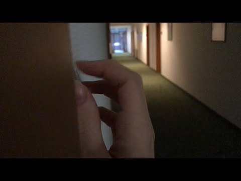 [ASMR] Tapping In A Hotel Hallway