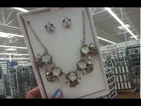 SouthernASMR Sounds 💍Walmart Jewelry / Bags Walk-Through