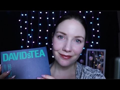 [ASMR] Tea Haul!  For Sleep and Relaxation - Crinkles, Tapping, Scratching, Tracing, Boxes, Whispers