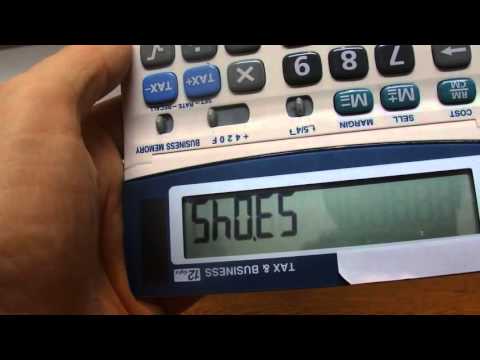 ASMR - Calculator Words - Australian Accent - Tapping the Calculator to Find Words while Whispering