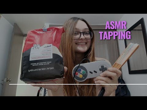 ASMR COLOMBIANO // TAPPING Y SONIDITOS COSQUILLOSOS 😴