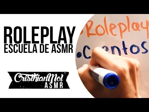 ASMR Español / Spanish Role play ESCUELA ASMR